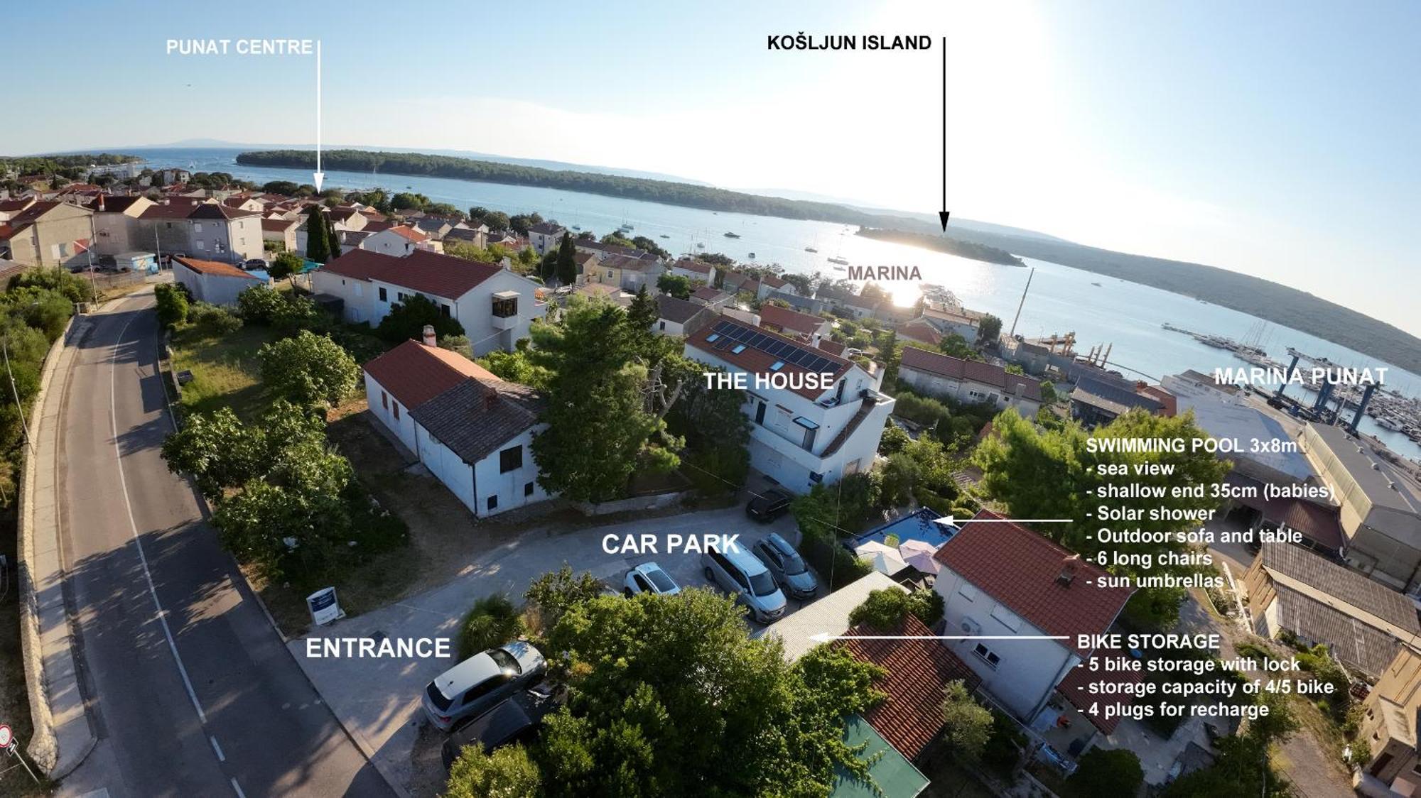 Apartments Monika Bed & Breakfast 1&4 Punat Exterior photo